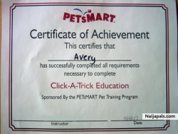 ma pet certificate