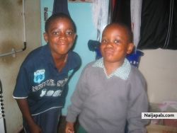 Dumisani & Mapalo the Boss,my two lovely Boys
