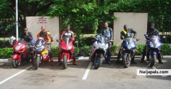 Going to Eagle Square From Parkview Hotel for our Bike Games (Intresting Game)