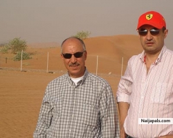 Mohamed Dekkak Chairman of Adgeco Group and Bassel Fotayeh Director of Rawabi Fayfa on Site Visit Preparation