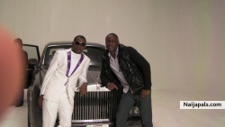 George Beke and Jmartins in South Africa during Psquare music video shoot