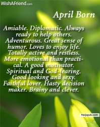 April
