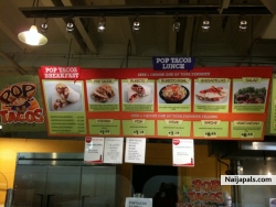 Pop Taco in The CroCity of Baltimore is where I love to eat.. Everyone at work would call me Pop Taco if I allowed them.. My favorite Shrimp Burrito... Wow!!!^^