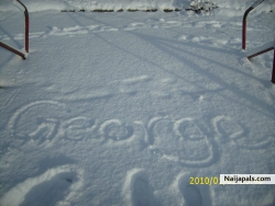 my name is written in the snows of time..........hahahahhaa
