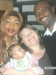 U.K.Gold me,my husband and my little angel lauryn