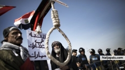 Egyptian expect Mubarak will be sentenced to death by hanging but today they recieved something different that is law 