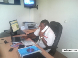 Me in the office