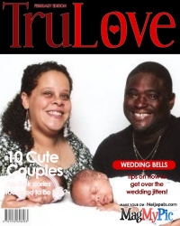 MY DAUGHTER RITA AND HUSBAND DESMOND AND TWINS