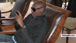 2face on his music video shoot in South Africa..