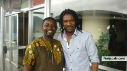 Me & Cameroon's football hero - Rigobert Song Bahanack