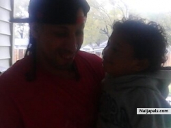 me n my son.
