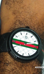 Hand of God with nice wristwatch