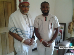 Mazi Nnamdi Kanu and Ozo Akajiofor Igbo II known as Don Prince aka Sampe Master