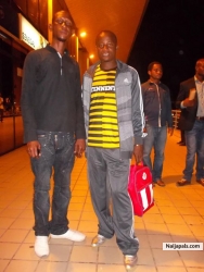 during a football trails in Dubai