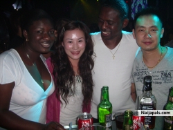 my friends and i at Las Vegas club