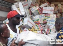 lo0k at that - throwing indomie away when i never chopp!! What!!