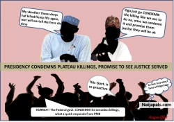 How they Expect us to feel when thy just mention the words `the Federal Govt Strongly Condemn the killings