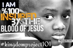 I Am &100 Insured by the blood of Jesus