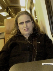 In the train to Amsterdam to club