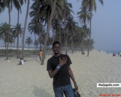 Me at de beach