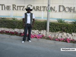 bonnie at ritz carton hotell doha qatar