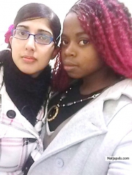 Faiza nd me BBFL