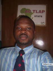 on my birthday at the office in Benin............