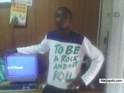TO BE A ROCK AND NOT ROLL