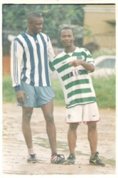 me & bravo, great guy, more or less my bodygaurd, one gud friend i tell u.