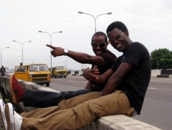 Anoff recordz shuttin dwn 3rd mainland bridge, Lasgidi.