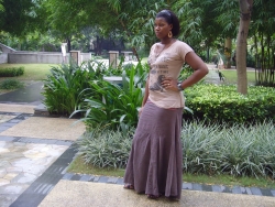 in front of ma house downstairs