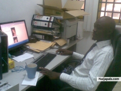 at work