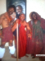 On stage acting....