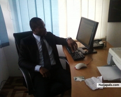 Mr chiller chilling in the office