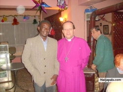 with Bishop Handford from jerusalem province