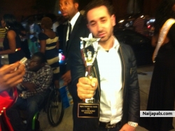 At the Naija ENT awards... Bringing it home y'all