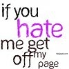 If u hate me