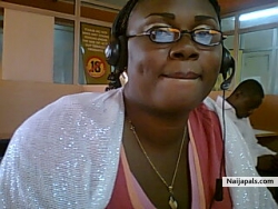 me at work