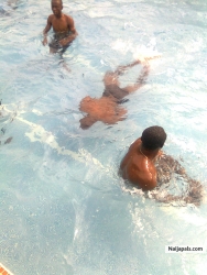 swimming