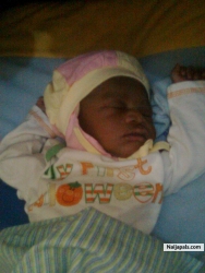 my newest nephew Daniel Osazee Omobude