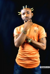 Don Prince with His Slogan Sampe
