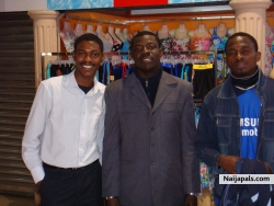 L-R Me, Dayo and Mikel in 07/08 winter