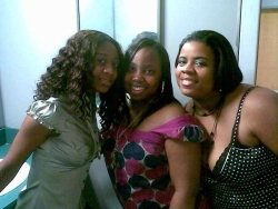 Me and my girls before a party