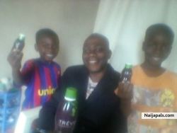 Enjoying Tre'vo with Family members