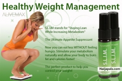 Over weight and obesity accumulation of fats have given rise to many unbearable sickness S.L.I.M  is a wonderful alivemax products,it will reduce your weight with amazing speed..www.beninhealth.alivemaxpro.com