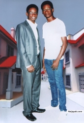 Olayinka with last born