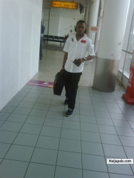 on my way to