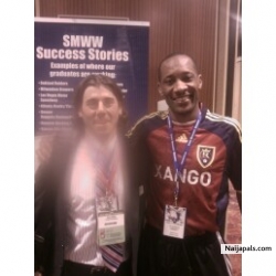 With Alex T ,Founder of Football Partners Of America..Very Resourceful guy...