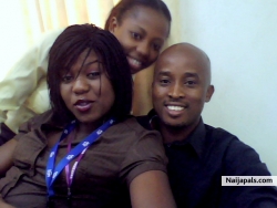 with colleagues at work