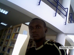 In the library.
